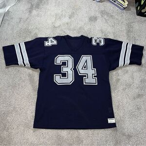 New Dallas Cowboys‎ Vintage New Nylon Sandknit Herschel Walker Football Jersey